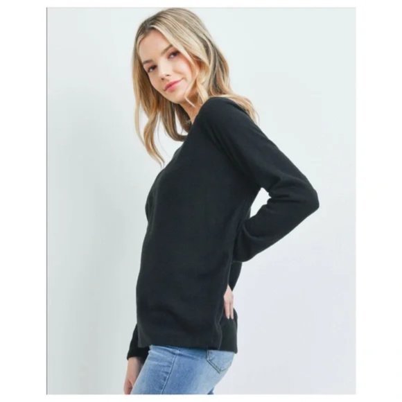 Plus Black Hacci Top - Picture 5 of 5